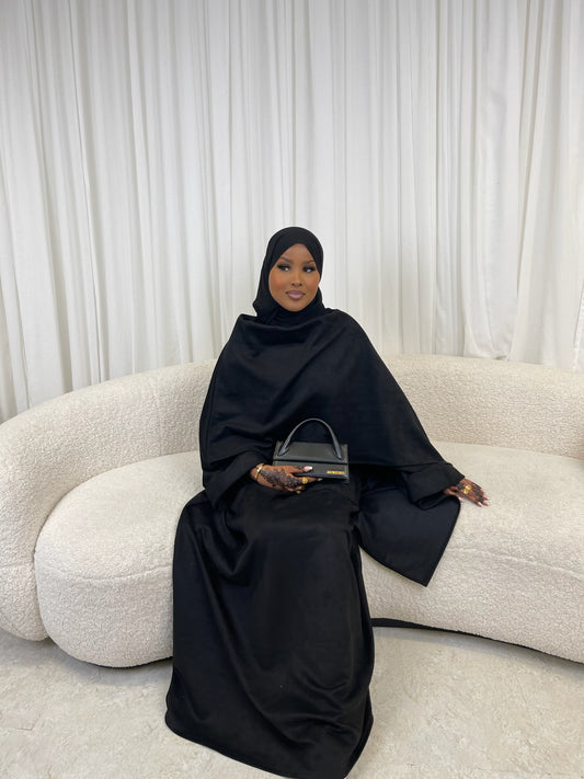 Suede Winter Collection- Closed abayas